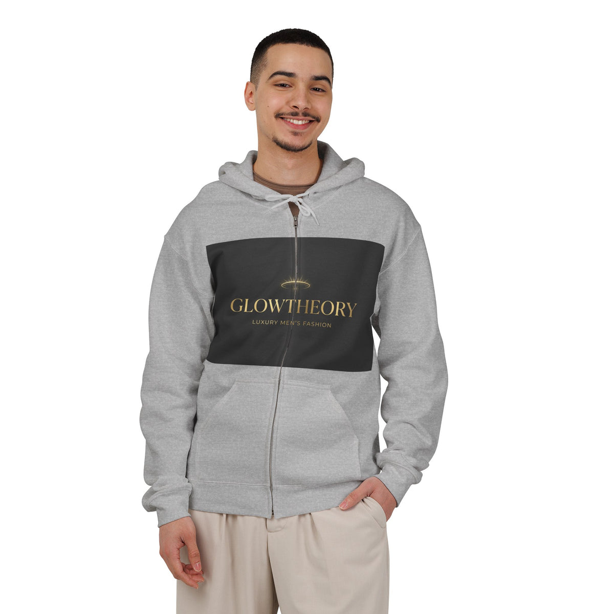 GlowTheory Luxury Mindset Full-Zip Hoodie