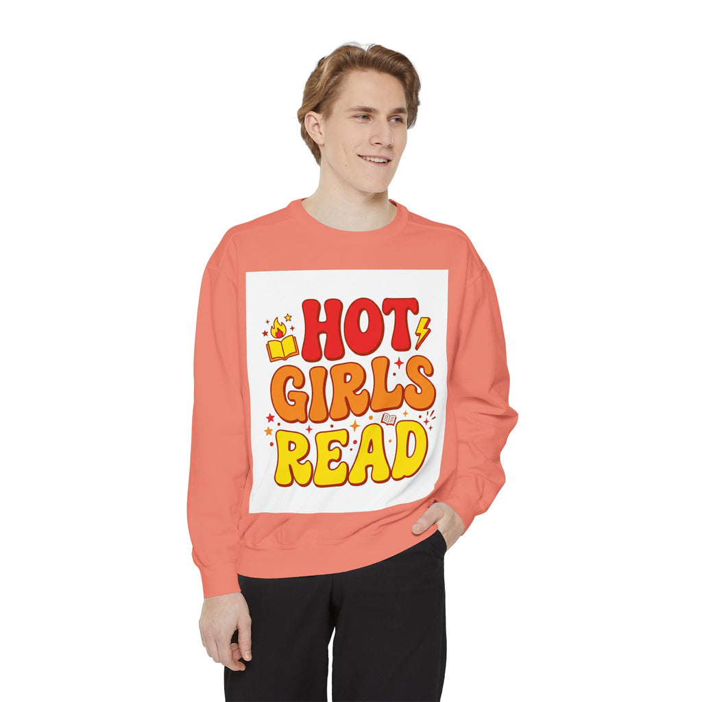 Hot Girls Read Sweatshirt – Book Lover Gift