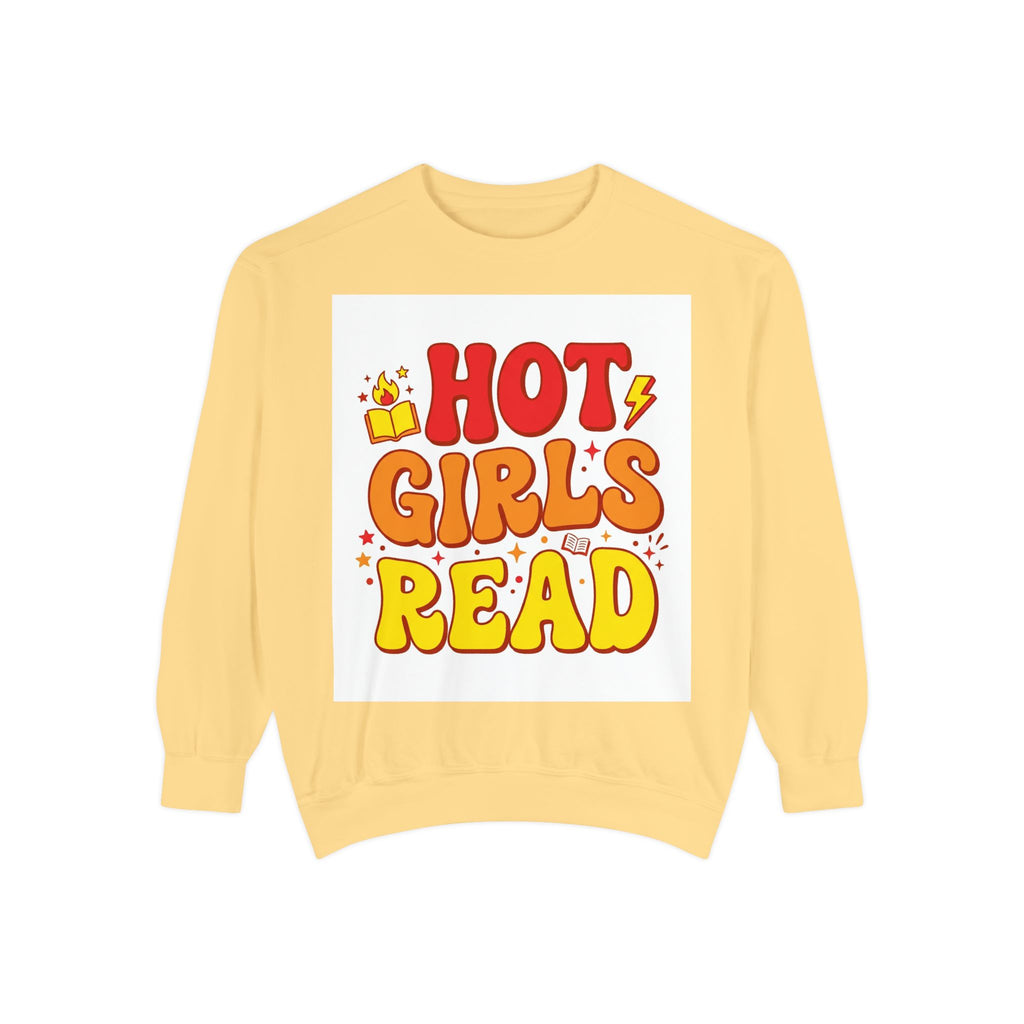 Hot Girls Read Sweatshirt – Book Lover Gift