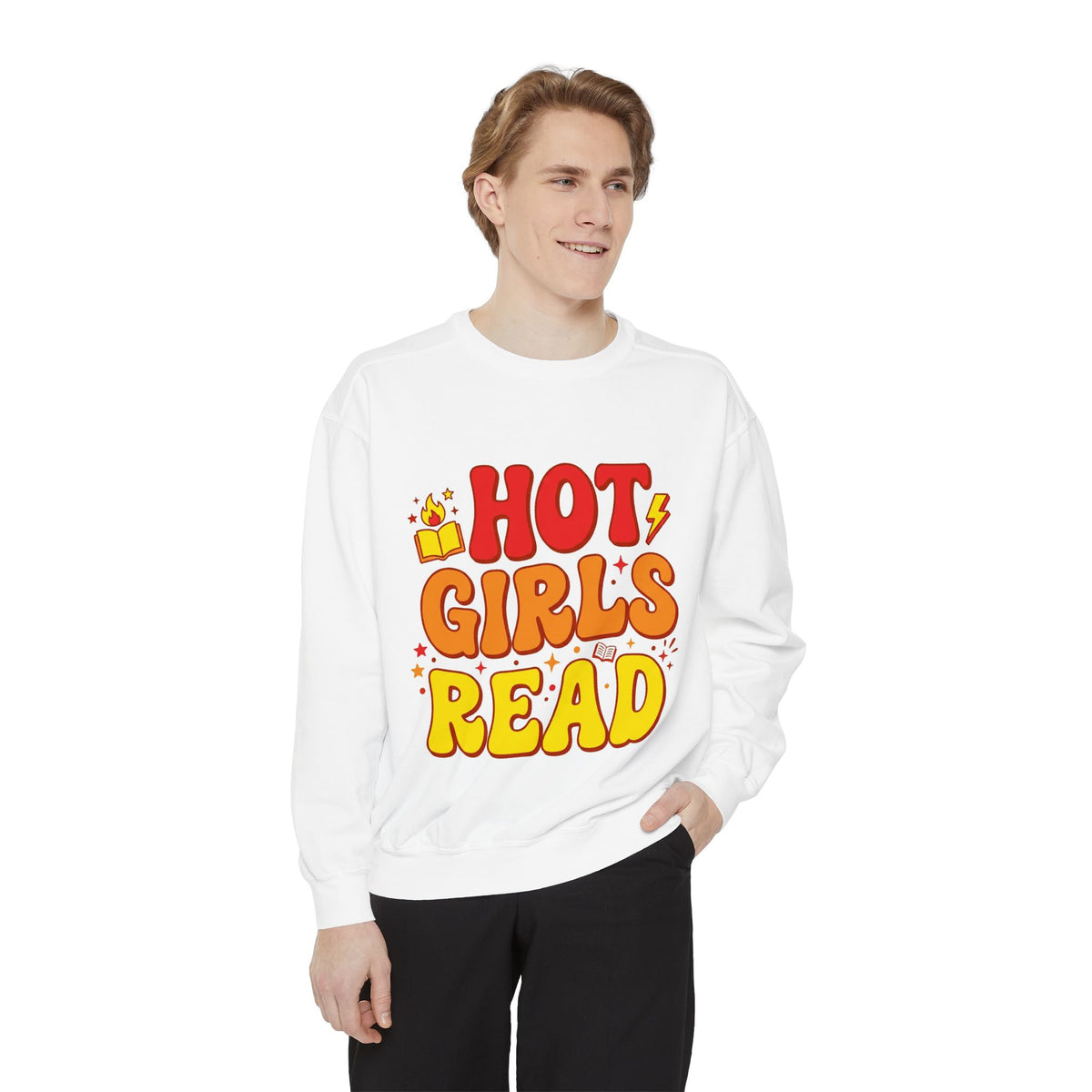 Hot Girls Read Sweatshirt – Book Lover Gift