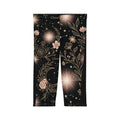 Celestial Floral Capri Leggings