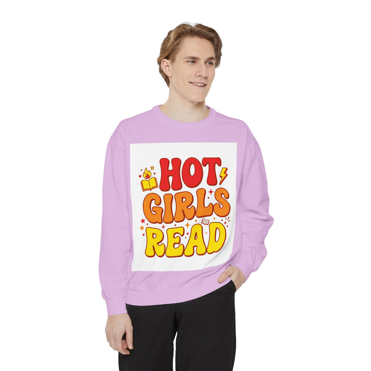 Hot Girls Read Sweatshirt – Book Lover Gift