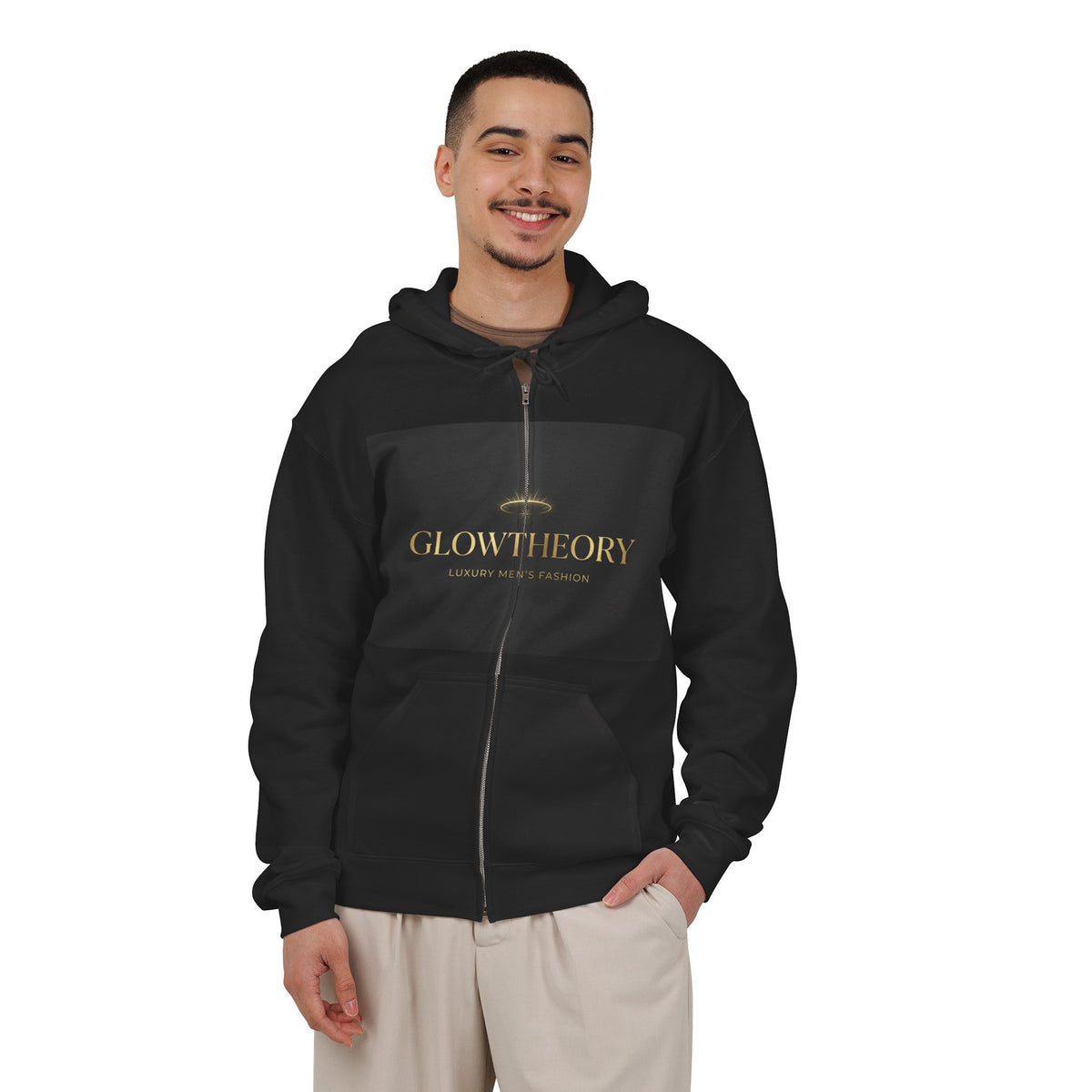 GlowTheory Luxury Mindset Full-Zip Hoodie