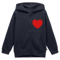 Kids Premium Organic Zip Hoodie - navy