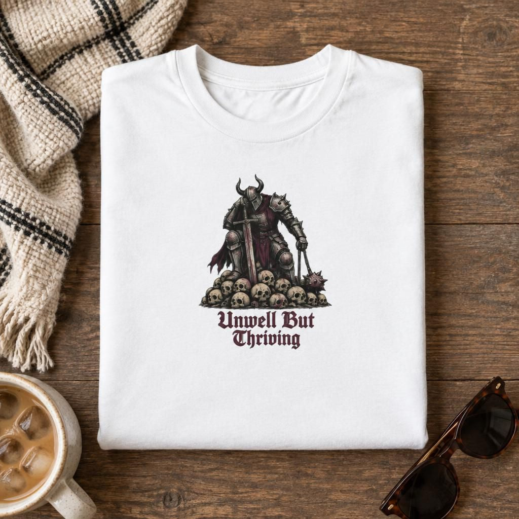 Unwell But Thriving Viking Graphic Tee