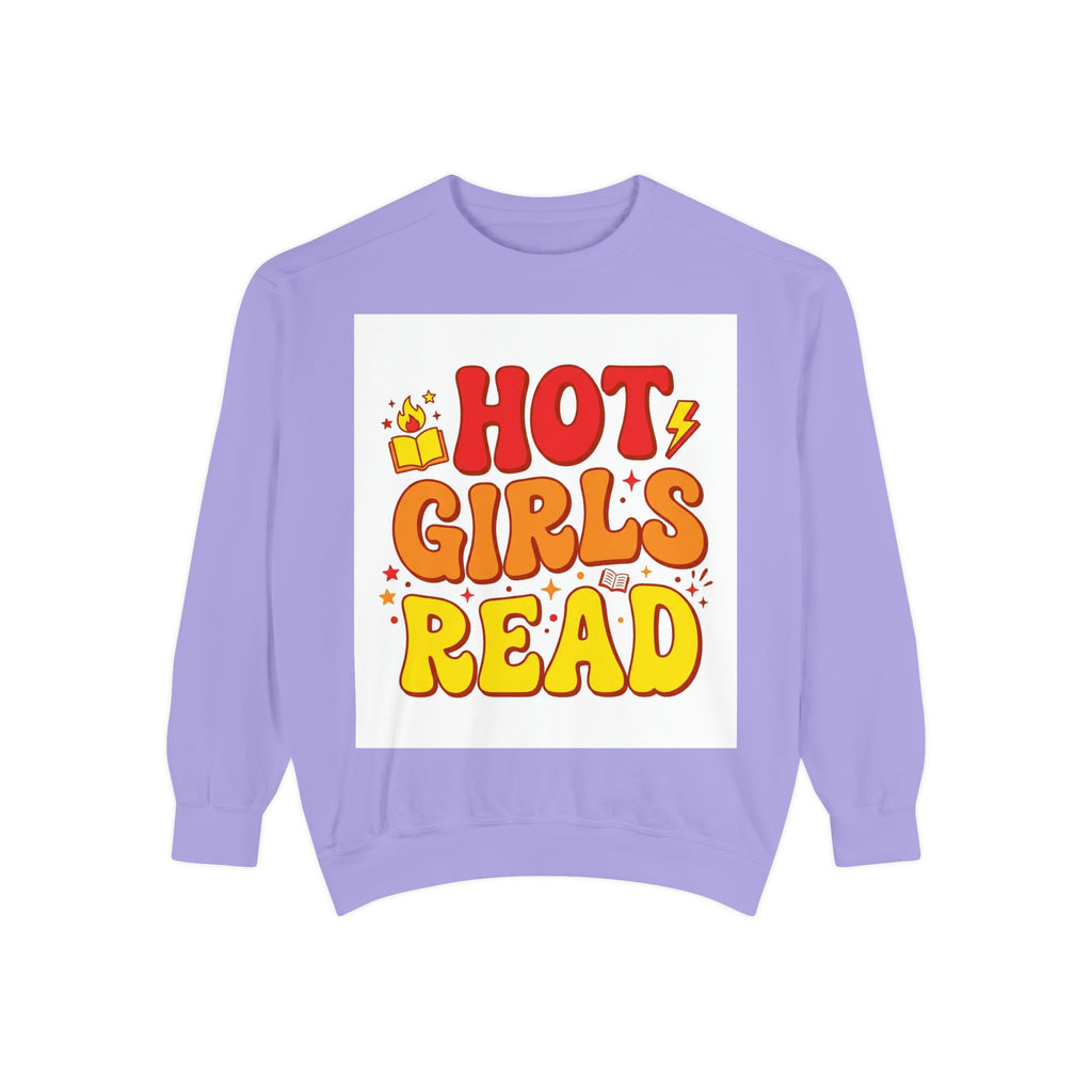 Hot Girls Read Sweatshirt – Book Lover Gift