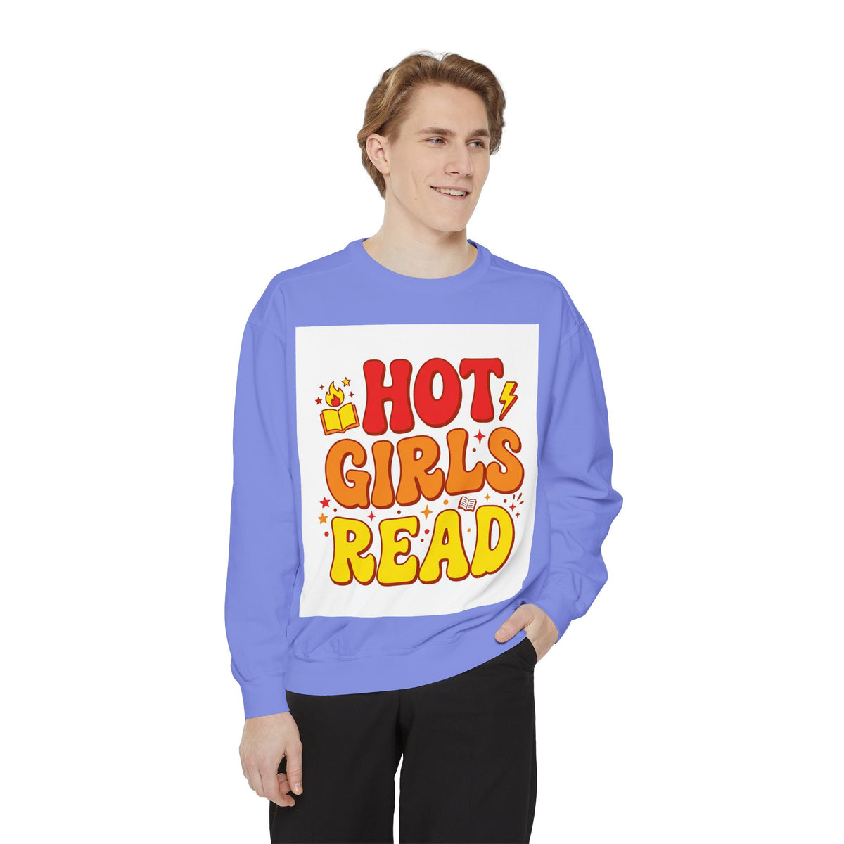 Hot Girls Read Sweatshirt – Book Lover Gift