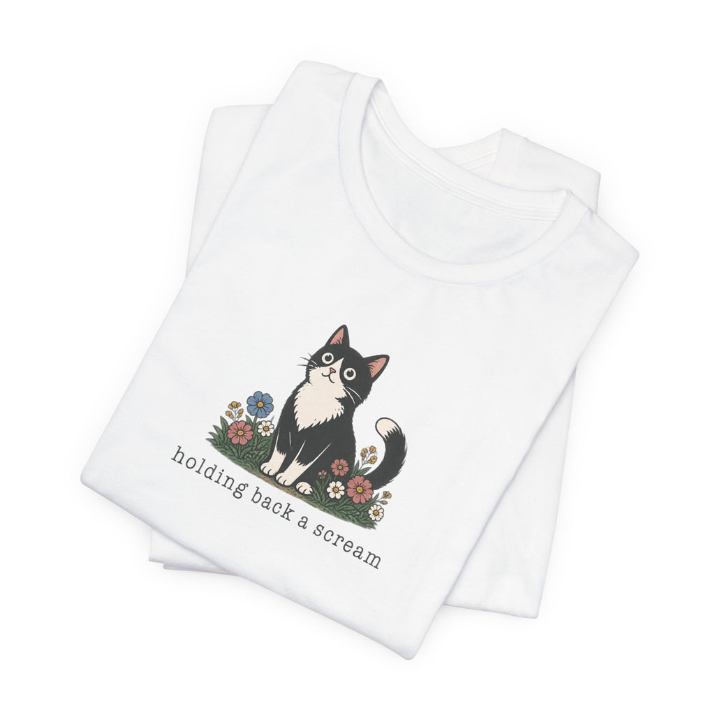 Holiday Cat Graphic T-Shirt