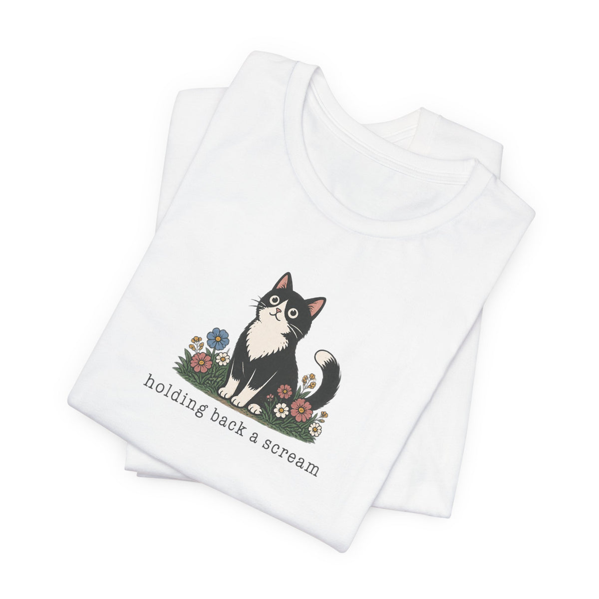 Holiday Cat Graphic T-Shirt