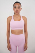 I Am Glowing Pink Blossom Quick Dry Butter Bra